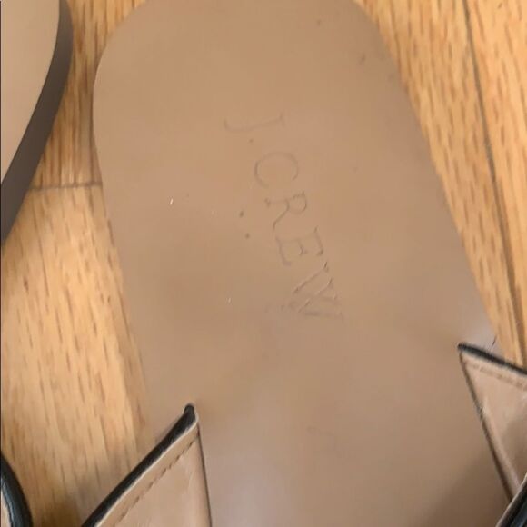 J.Crew Sandal Criss Cross Slides SeaSide 6 - Picture 4 of 5